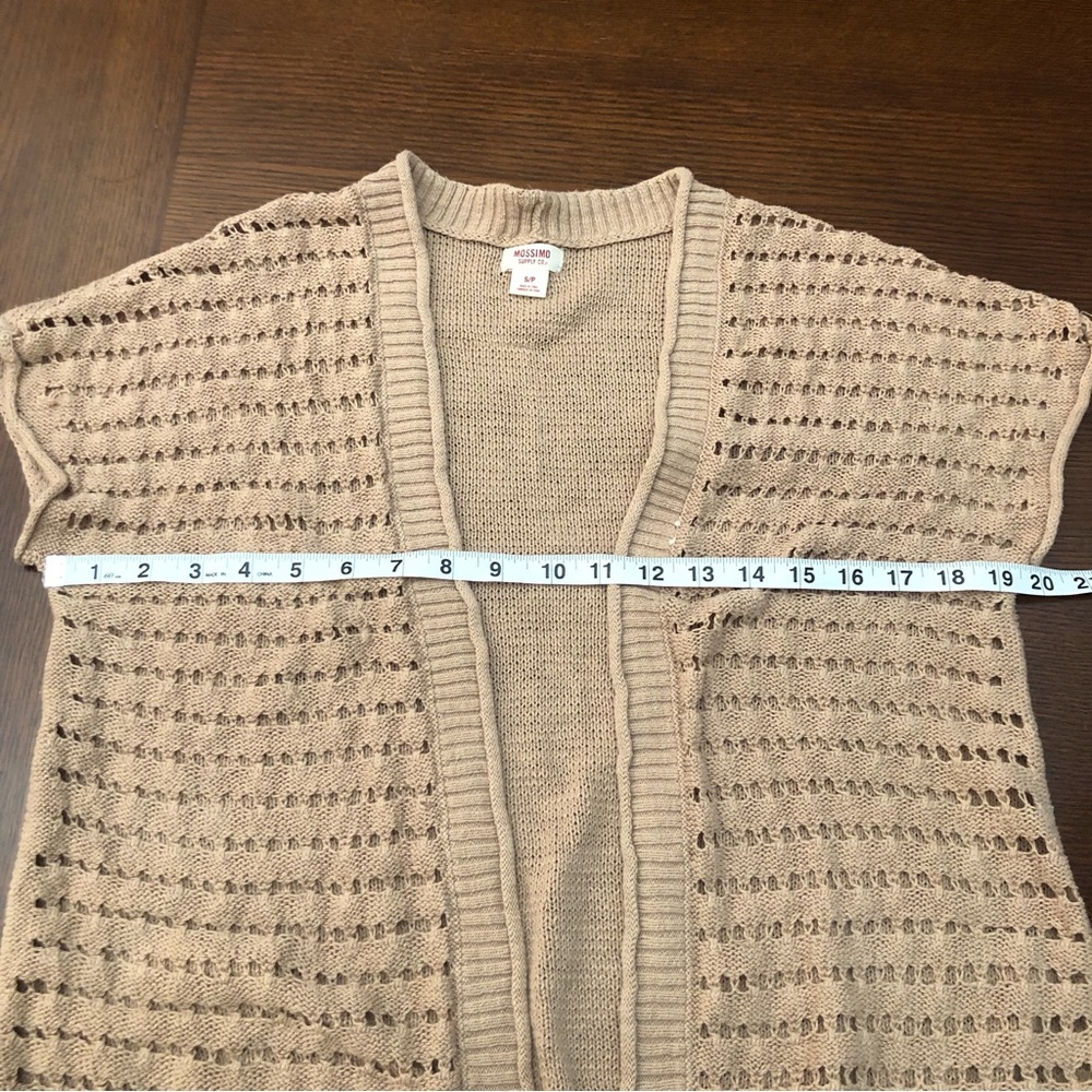 Mossimo sleeveless open cardigan size S - Picture 8 of 8